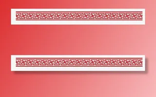 古典花纹边框免抠节日元旦/春节/元宵元素