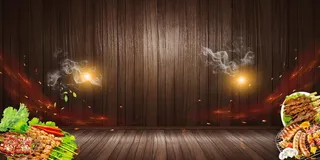 美食烧烤撸串大排档PSD素材高清