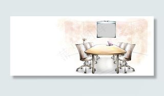 室内手绘效果图banner高清