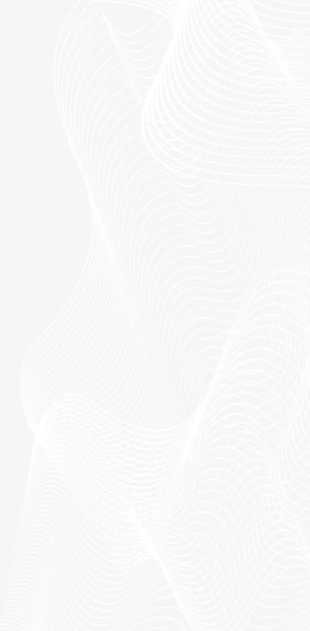 白色清新曲线免抠