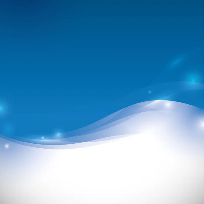 蓝白动感曲线渐变背景高清