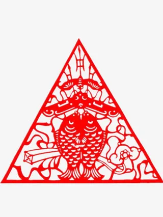 年年有余剪纸免抠