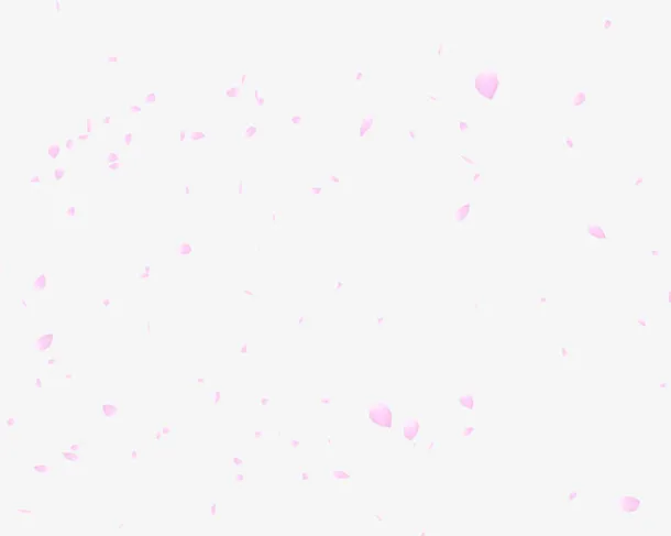 粉色花瓣免抠