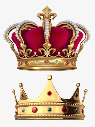 精美王冠头饰免抠
