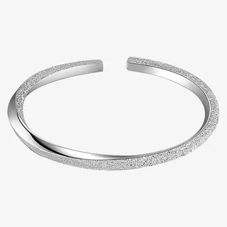 钉沙银镯子免抠