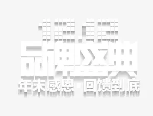 双十二品牌盛典年末感恩回馈免抠