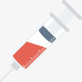 卡通接种疫苗医疗图标免抠