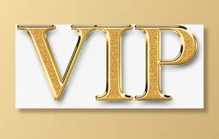 vip字样立体免抠