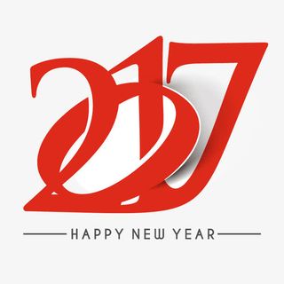 2017环形艺术字矢量免抠