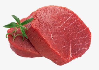 一块未熟牛排透明图免抠