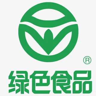 绿色食品矢量标志免抠