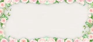 春天电商美容化妆品清新海报banner高清