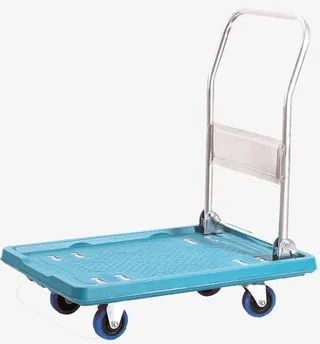 佑企平板车小推车免抠