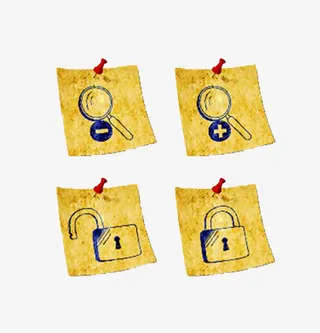 怀旧纸张图标免抠