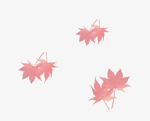 枫叶彩绘免抠