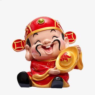招财进宝Q版财神爷免抠