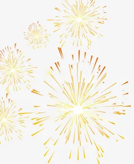 空中的烟火免抠