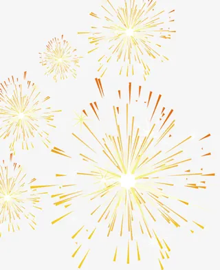 空中的烟火免抠