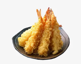 美味炸虾天妇罗PNG免抠