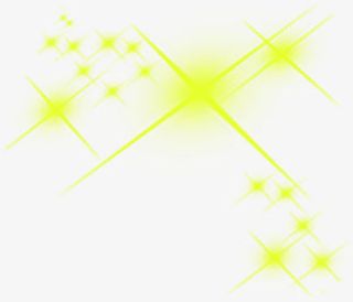 高清活动海报黄色光效形状免抠