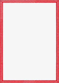 新年红色中国风边框免抠