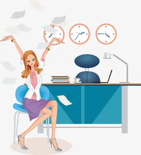 办公png元素免抠