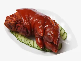 小吃酱猪蹄菜品免抠