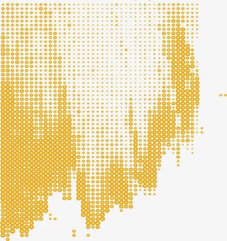 鎏金效果波点免抠