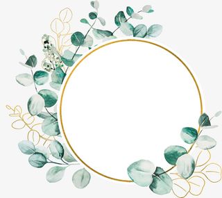 春天元素花朵边框臂贴胸贴AI源文件免抠手绘/卡通手绘元素