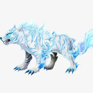 雪山火焰虎免抠