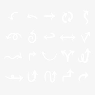 手绘箭头设计矢量图免抠