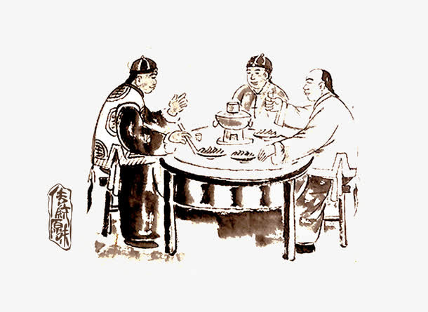 古代人吃火锅免抠