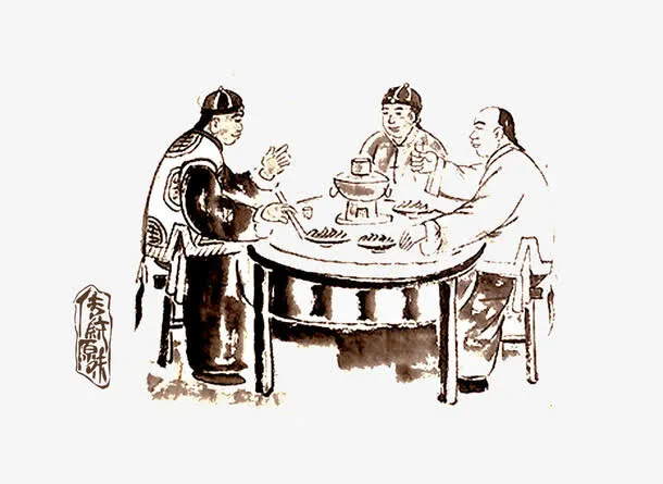 古代人吃火锅免抠