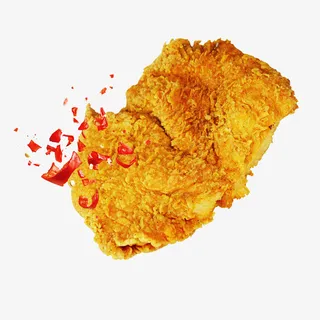 *大鸡排实物免扣图免抠