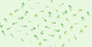 金钱字符背景高清