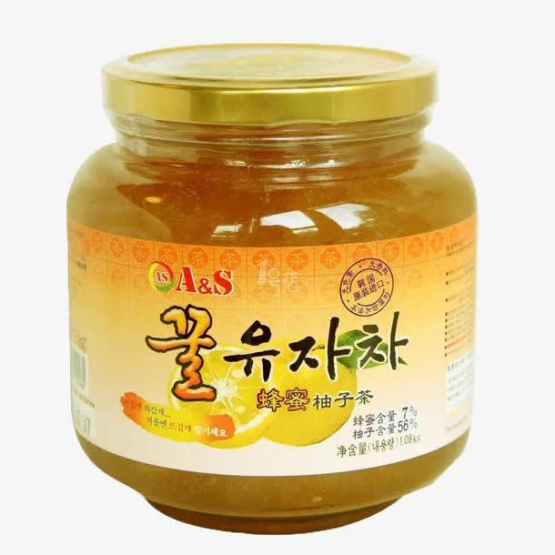 蜂蜜柚子茶免抠