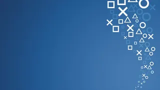 蓝底白色图案海报背景