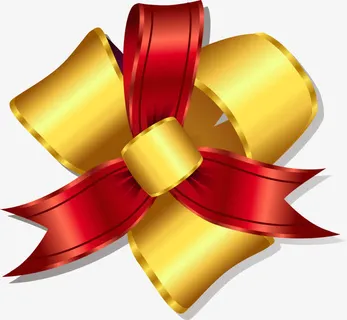 黄色丝带花朵装饰免抠 黄色丝带花朵装饰免抠