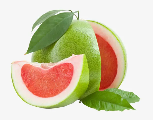 红色柚子免抠