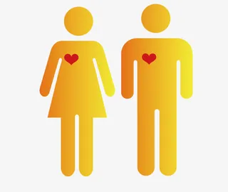 矢量婚礼男女免抠