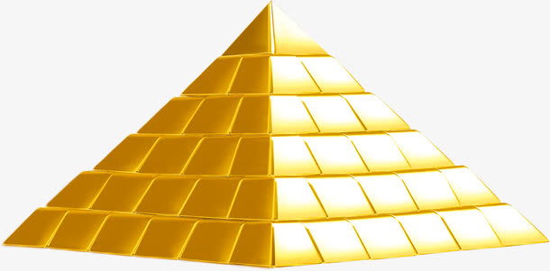 金砖金字塔免抠