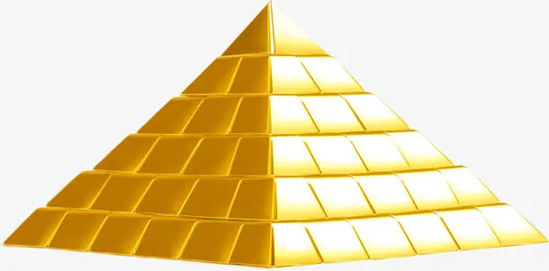 金砖金字塔免抠