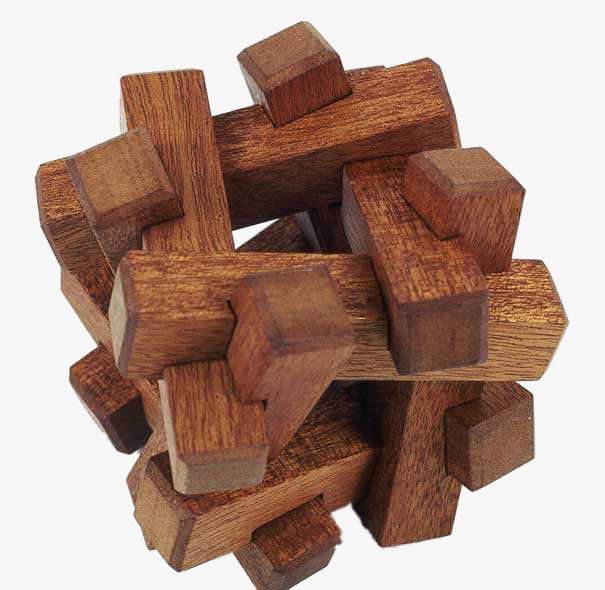 中国鲁班锁免抠