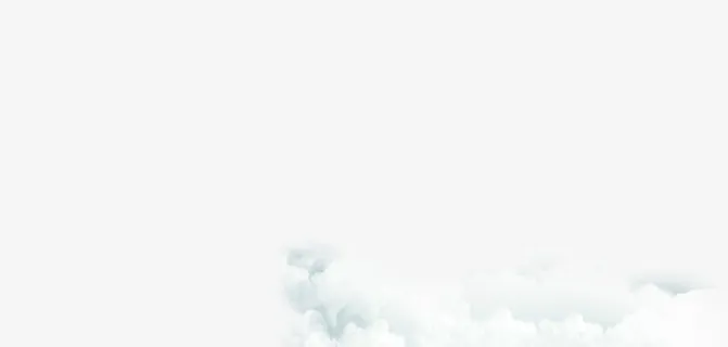 云彩样式招聘海报免抠