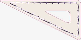原创三角尺子免抠