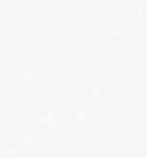白色漂浮光点免抠