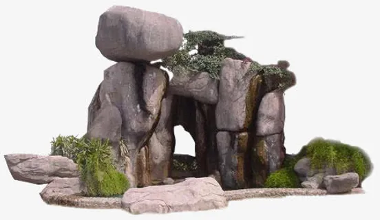 假山免抠