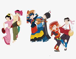 民族风舞蹈免抠