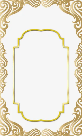 欧美风花纹结婚背景素材