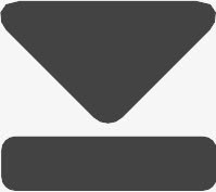 向下箭头来酒吧Glyph-smarticons免抠